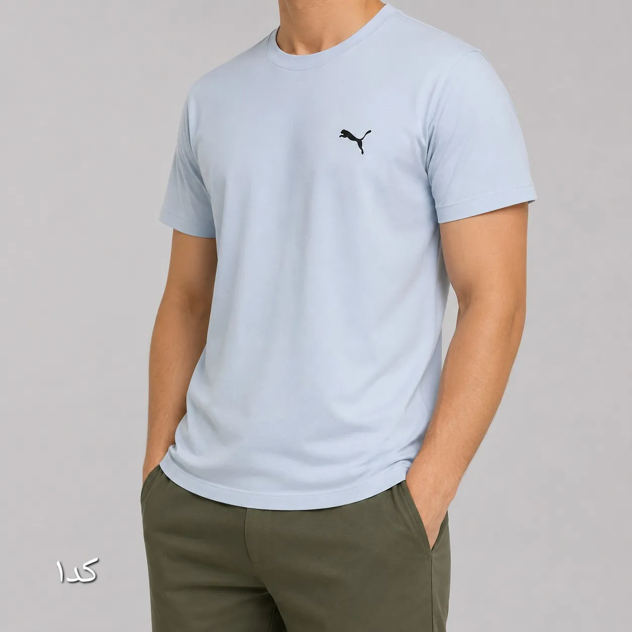 تیشرت مردانه پنبه ساده رنگی سایز L و XL و XXL