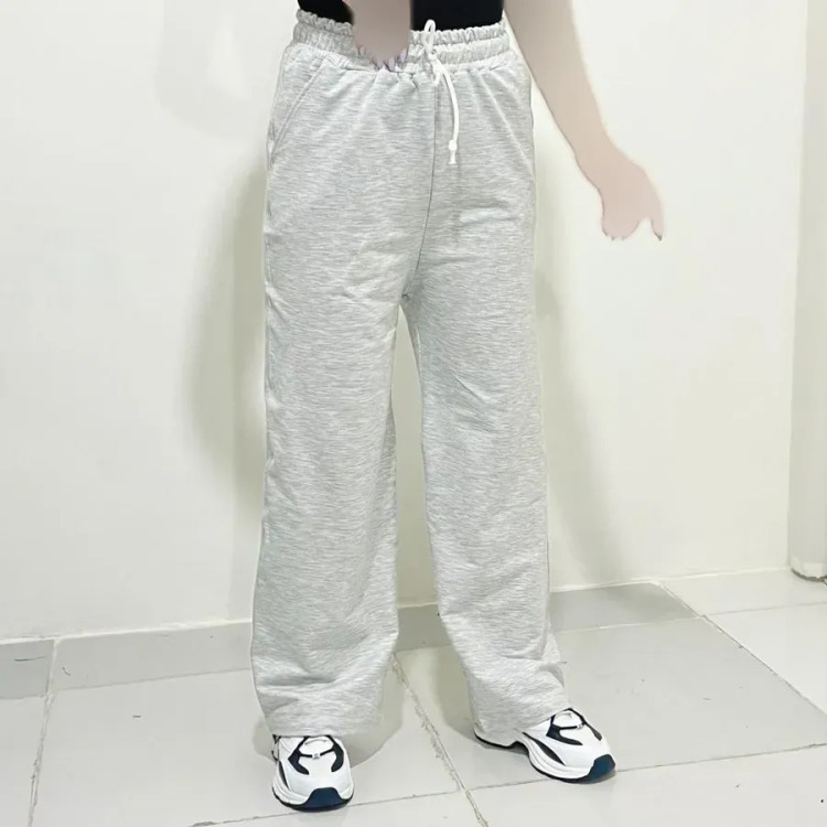 شلوار بگ گلکسی زنانه قد 100 سانت دور کمر کشسانی تا 110 سانت