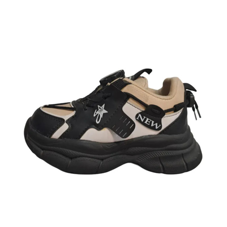 کفش راحتی بچگانه مدل 235 با زیره پلی اورتان و بست دیسکی