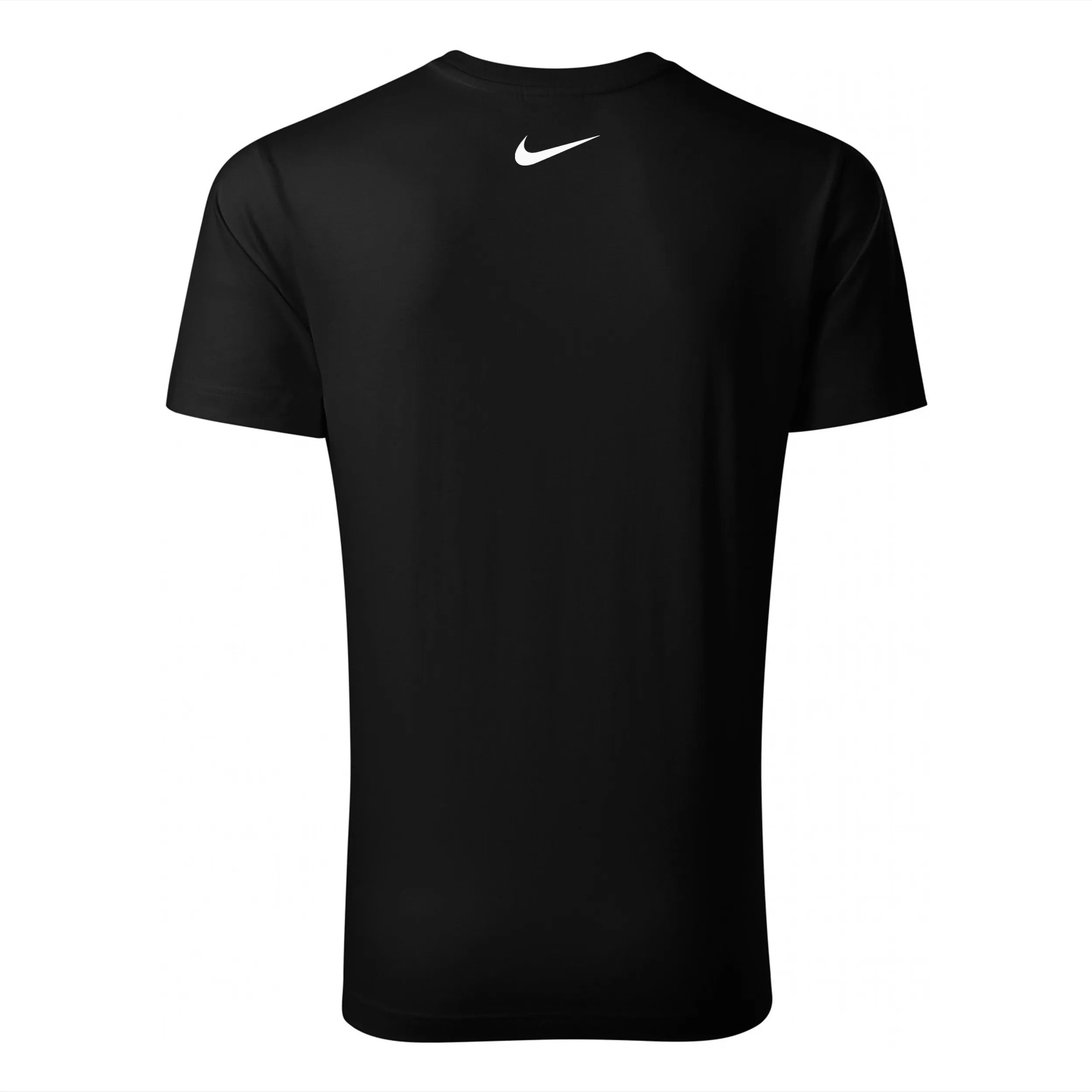 تیشرت آستین کوتاه مردانه طرح چلسی یقه گرد مشکی سایز بندی مناسب چهار فصل