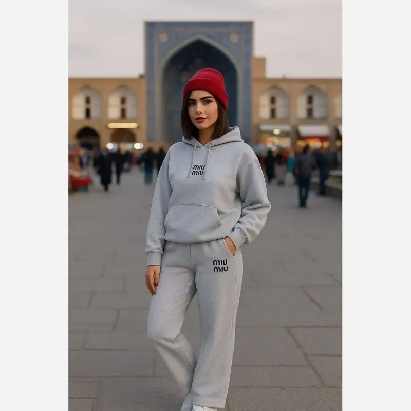 هودی شلوار بگ میو دورس داخل کرکی فری سایز
